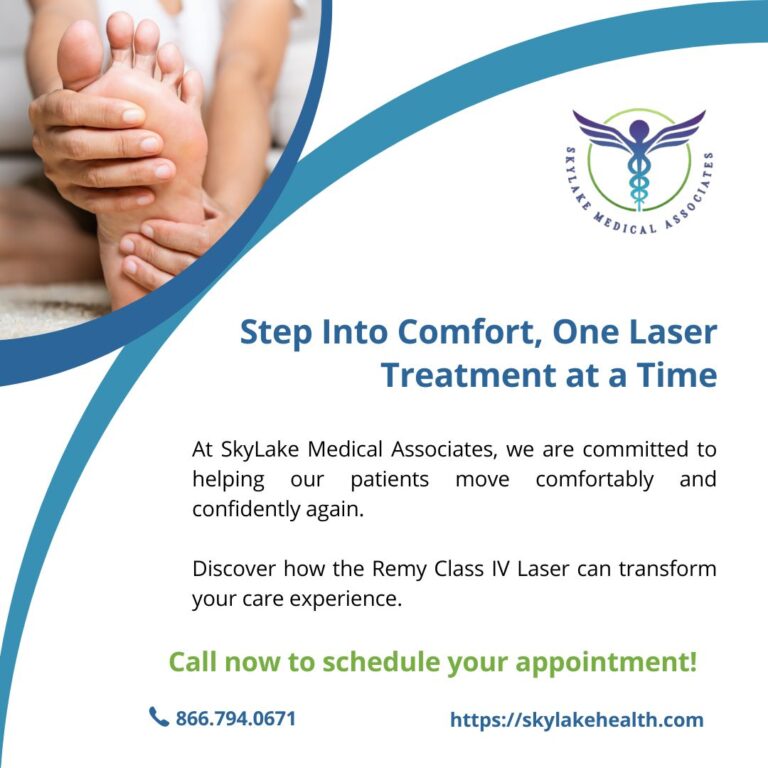 Remy Class IV Laser Treatment for Different Foot and Ankle Conditions