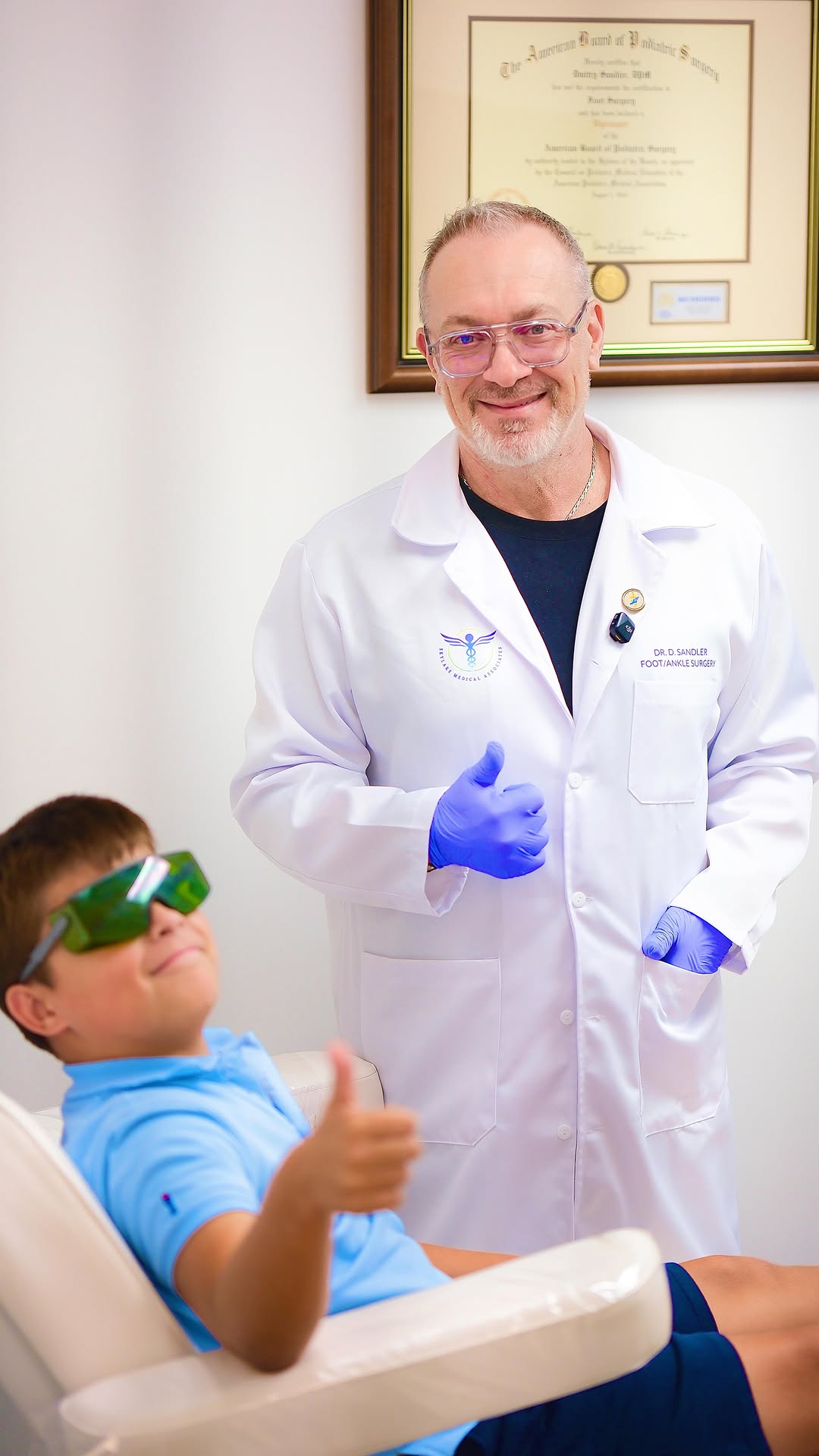Dr. Dmitry Sandler, board‑certified foot and ankle surgeon at Skylake Medical
